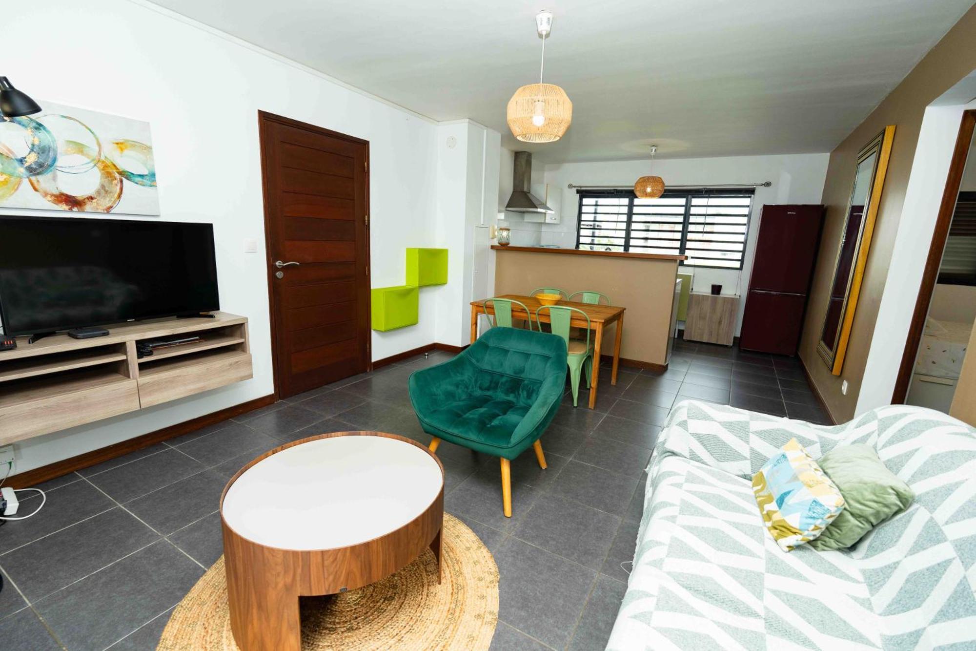 Hibiscus Standing- Appartement Cosy- 2 Chambres Climatisees- Cuisine Equipee- Wifi-Terrasse كايان المظهر الخارجي الصورة